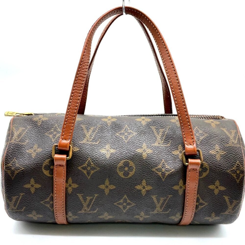 Authentic Louis Vuitton Papillon 26 Monogram Barrel LV Vintage Shoulder Bag